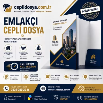 Emlak ve Gayrimenkul Firmaları Cepli Dosya